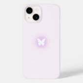 Glowing Butterfly Pastel Case-Mate iPhone Hülle (Rückseite)