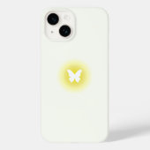 Glowing Butterfly Pastel Case-Mate iPhone Hülle (Rückseite)