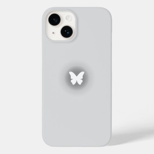 Glowing Butterfly Pastel Case-Mate iPhone Hülle (Rückseite)