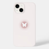 Glowing Butterfly Pastel Case-Mate iPhone Hülle (Rückseite)