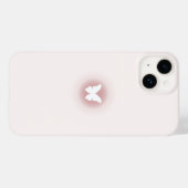 Glowing Butterfly Pastel Case-Mate iPhone Hülle (Rückseite (Horizontal))