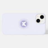 Glowing Butterfly Pastel Case-Mate iPhone Hülle (Rückseite (Horizontal))