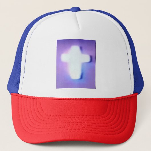 GLOWING CROSS TRUCKERKAPPE (Vorderseite)