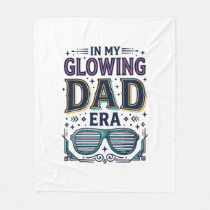 Glowing Dad Era Retro Neon Sonnenbrille Shirt_1 Fleecedecke