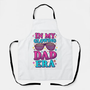 Glowing Dad Era Vintage Gravur Shirt Design_1 Schürze