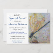 GLOWING DRAGON FLY PARTY EREIGNIS INVITE EINLADUNG (Vorderseite)