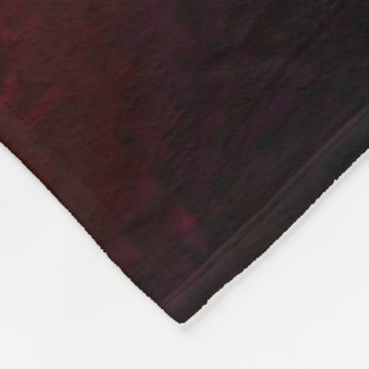 Glowing Heart Eyes Emotion Fleecedecke (Ecke)