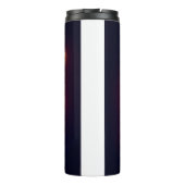 glowing image of a heart with cupid's arrow thermosbecher (Rückseite)