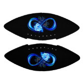 Glowing infinity with blue rose football (Paneele)