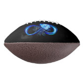 Glowing infinity with blue rose football (Gedreht 270)