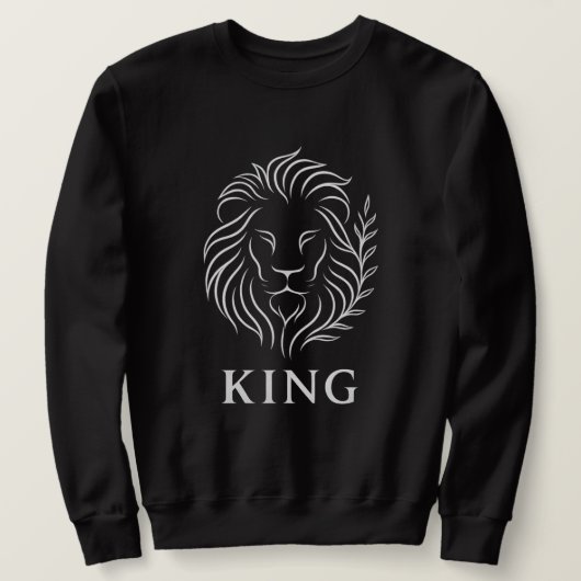 Glowing Lion & Aura Flow Sweatshirt (Design vorne)
