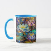 Glowing Lotus Flowers Trio Tasse (Links)