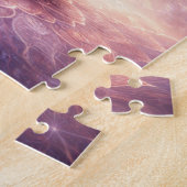 Glowing Mandala Meditation Woman Custom Name       Puzzle (Seite)