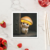 Glowing Mushroom Munchkin Serviette (Beispiel)