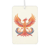 Glowing mythological Fantasy Phoenix Bird Autolufterfrischer (Vorderseite)