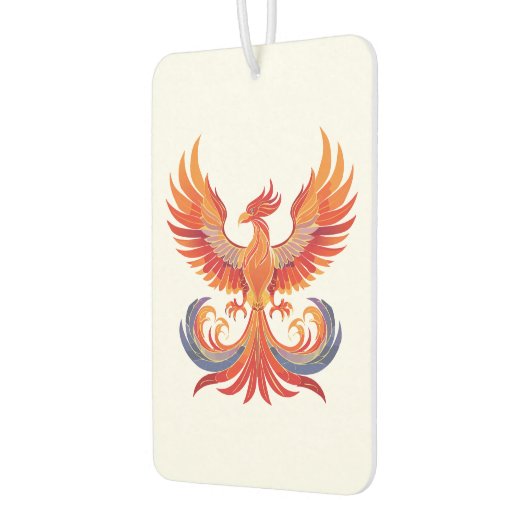 Glowing mythological Fantasy Phoenix Bird Autolufterfrischer (Links)