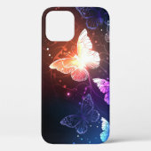 Glowing Night Butterflies Case-Mate iPhone Hülle (Rückseite)