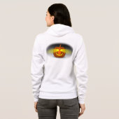 Glowing Pumpkin Hoodie (Schwarz voll)