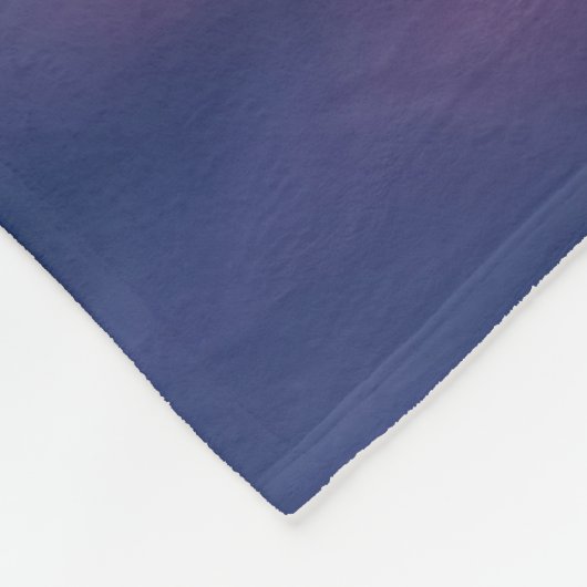 Glowing sunrise background with winged creature fleecedecke (Ecke)