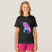 Glowing Unicorn T-Shirt (Vorne ganz)