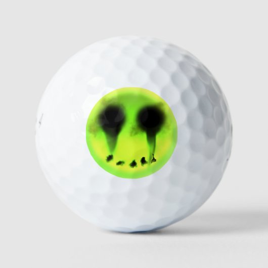 Glowmoji Golfbälle (Vorderseite)