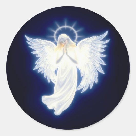 Glows Angel Sticker (Vorderseite)