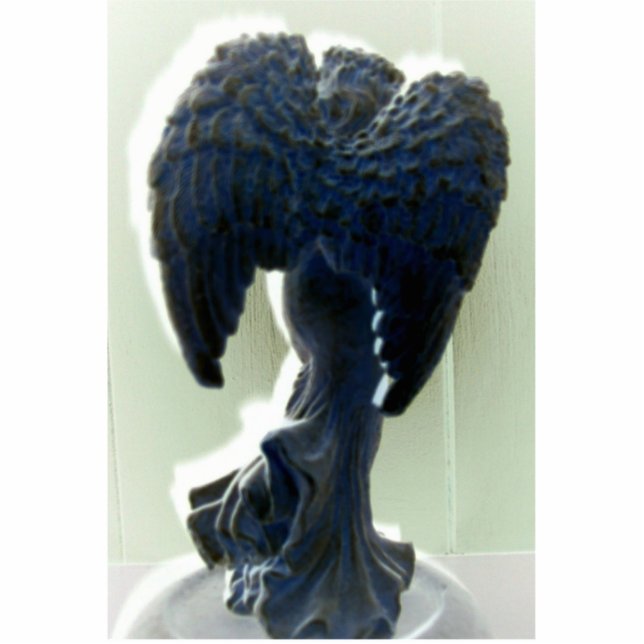 Glows Angel Wings Freistehende Fotoskulptur (Vorne)