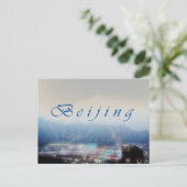 Glows Beijing Postkarte (Stehend Vorderseite)
