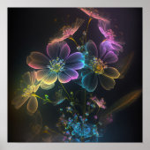 Glows Bouquet Poster (Vorne)