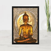 Glows Buddha Karte (Vorderseite)