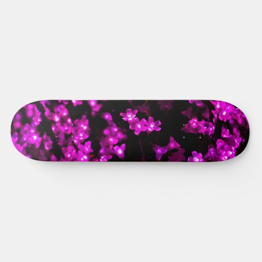 Glows Cherry Blossom Skateboard Deck (Horizontal)