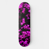 Glows Cherry Blossom Skateboard Deck (Vorderseite)