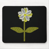 Glows Daisy Blume Mousepad (Vorne)