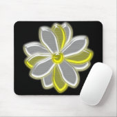 Glows Daisy Blume Mousepad (Mit Mouse)