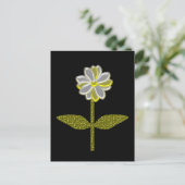 Glows Daisy Blume Postcard Postkarte (Stehend Vorderseite)