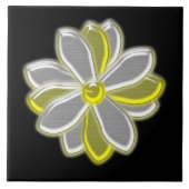 Glows Daisy Blume Tile Fliese (Vorderseite)