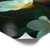 Glows Dragon Fairy Art Poster (Ecke)