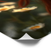 Glows Dragon Fairy Art Poster (Ecke)