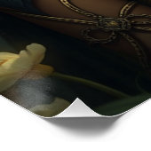 Glows Dragon Fairy Art Poster (Ecke)