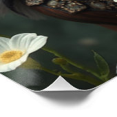 Glows Dragon Fairy Art Poster (Ecke)