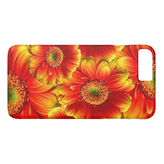 Glows Gerbera Daisies Case-Mate iPhone Hülle (Rückseite (Horizontal))