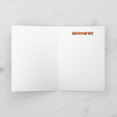 Glows Halloween Tiki Statue Karte (Innenseite)