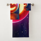 Glows Happy Orb Emoji Badhandtuch Set (Insitu)