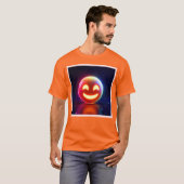 Glows Happy Orb Emoji T-Shirt (Vorne ganz)