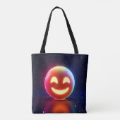 Glows Happy Orb Emoji Tasche (Rückseite)