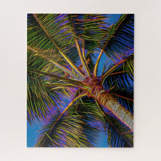 Glows Hawaii Palm Tree Puzzle (Vertikal)
