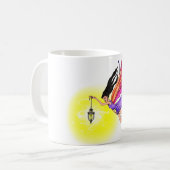 Glows Lantern Fairy Kaffeetasse (Vorderseite Links)