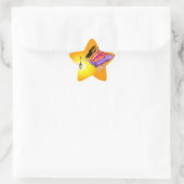 Glows Lantern Fairy Stern-Aufkleber (Tasche)