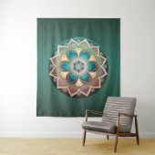 Glows Mandala - Tapestry Wandteppich (Beispiel)