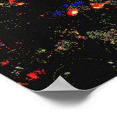 Glows Mimosa Tree Poster (Ecke)